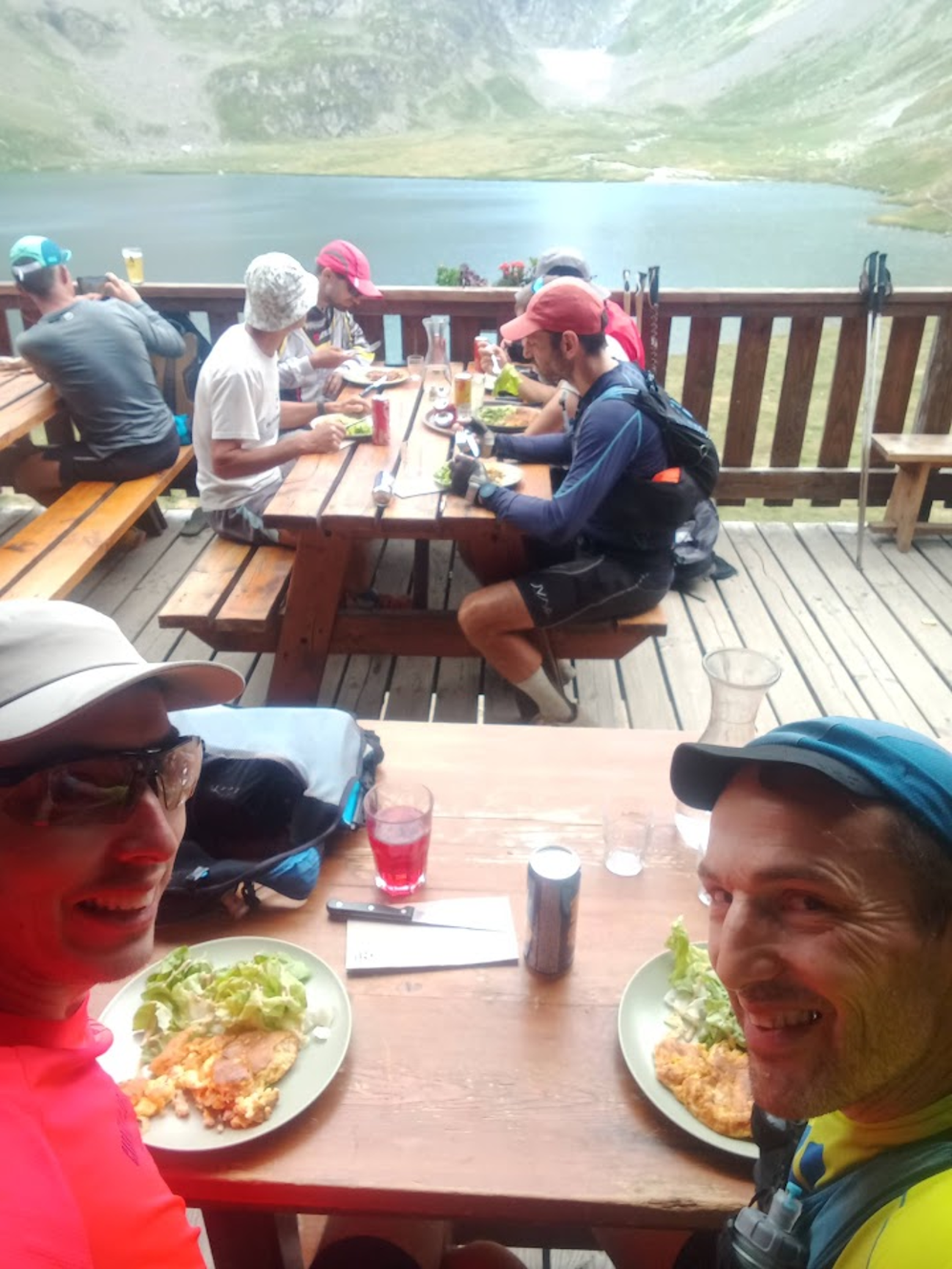 Lac de la Muzelle repas