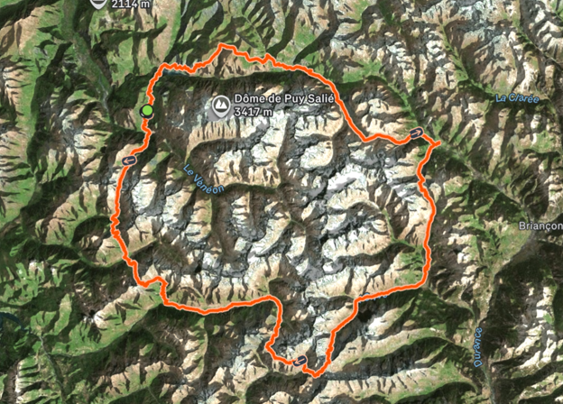 Trace GPS Carte